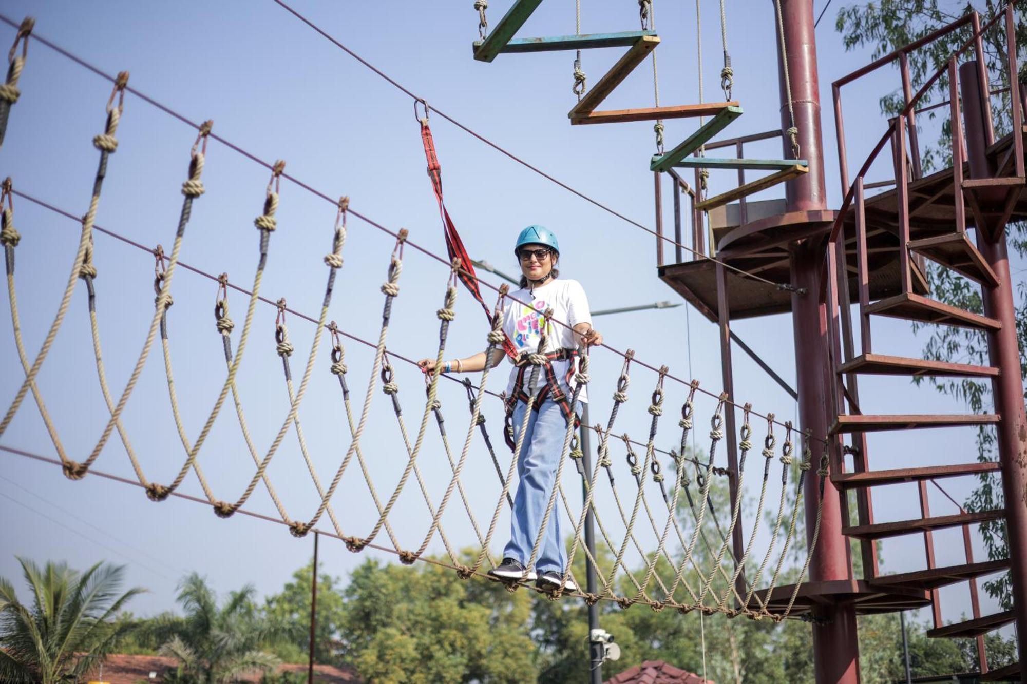 Vits Roccia Hill Resort And Adventure Park, Navapur Songadh Buitenkant foto